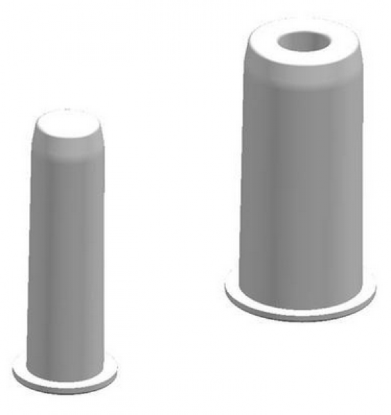 BV8 (UL94-VO) Blindverschluss für Gummimodule (10 Stk.)